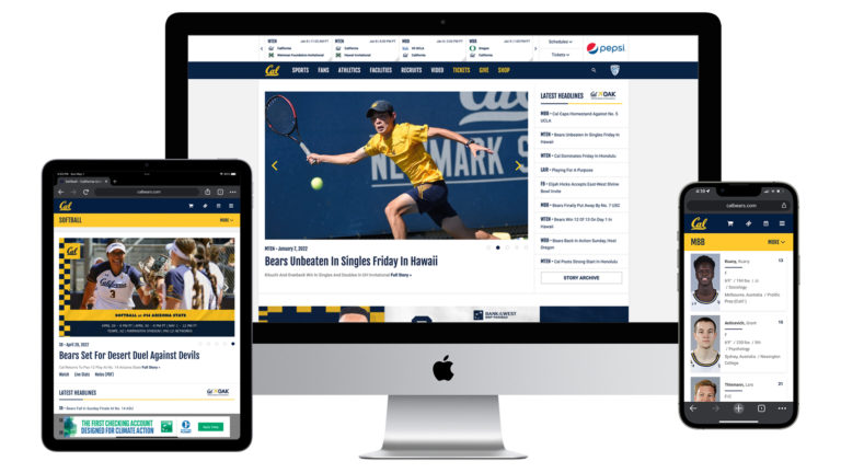 CalBears.com | Desktop, Tablet, Mobile