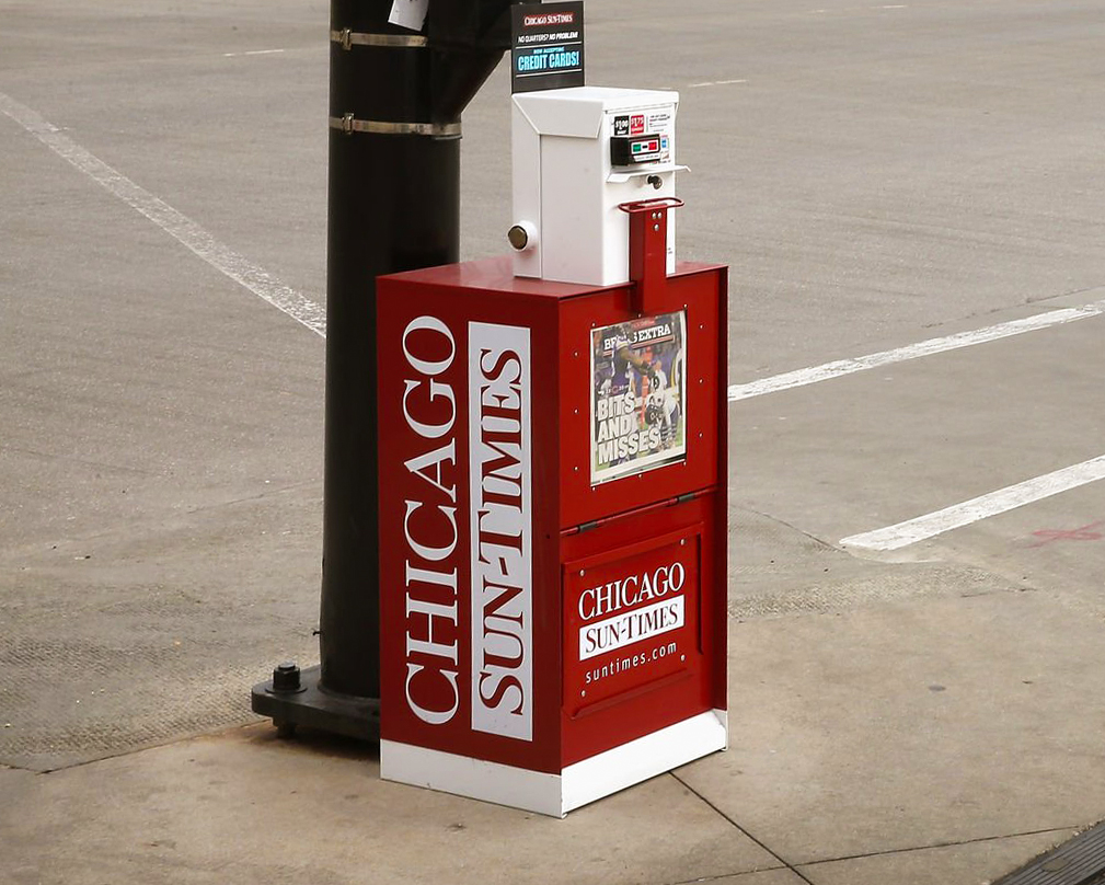 Chicago Sun-Times Vending Box Design